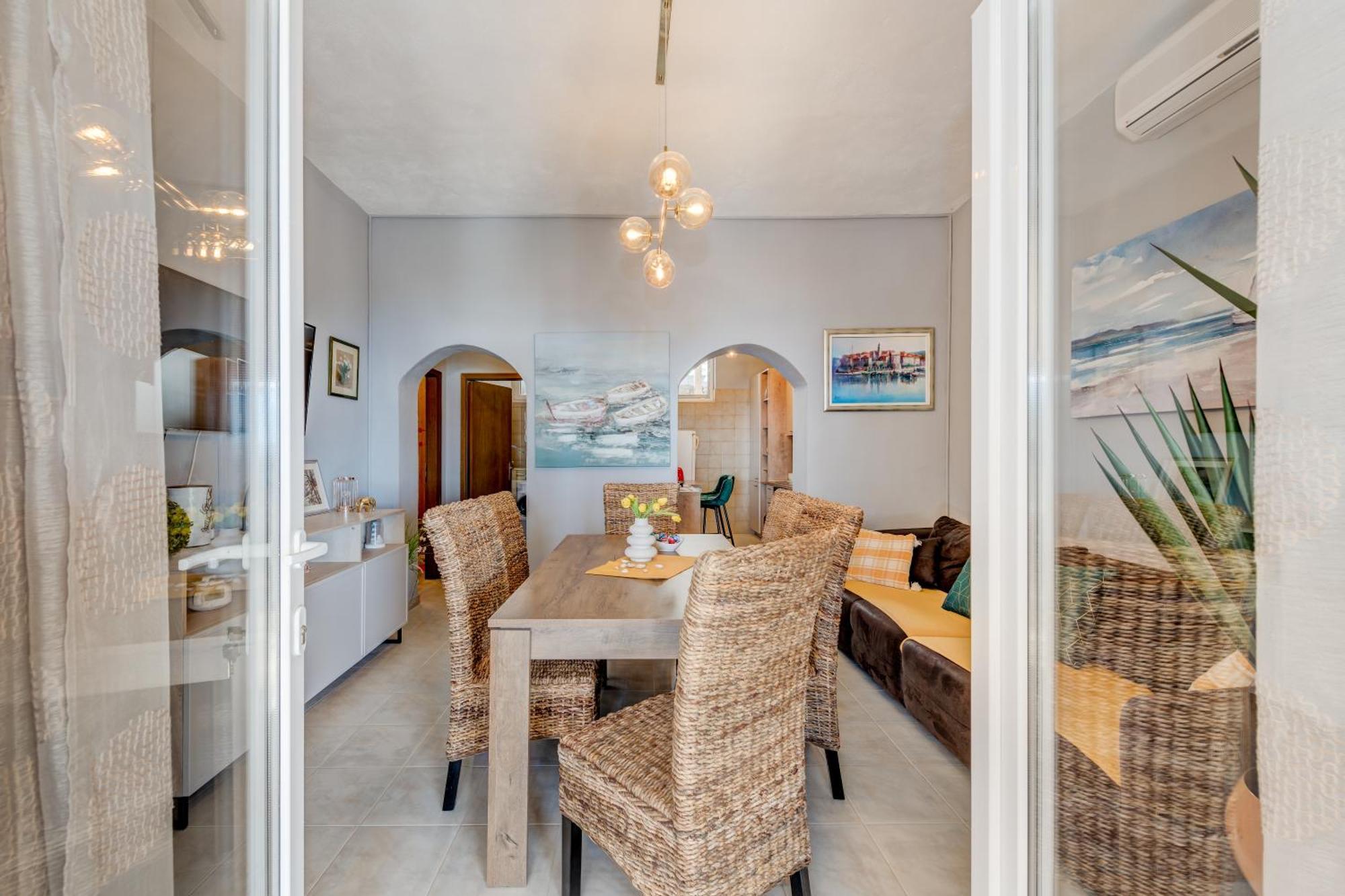 Blue Paradise Apartman 2 Севид Экстерьер фото